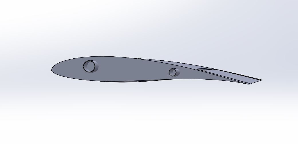 Hans second section right wing