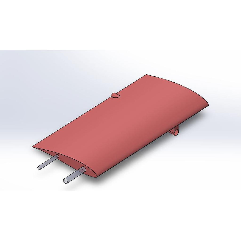 Hans first section left wing